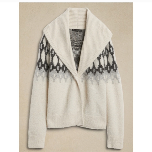 Banana Republic fair isle sweater - Picture 4 of 9